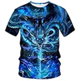 Mythology Chinese Dragon T-Shirt Funny Anime Graphic Tee Shirt