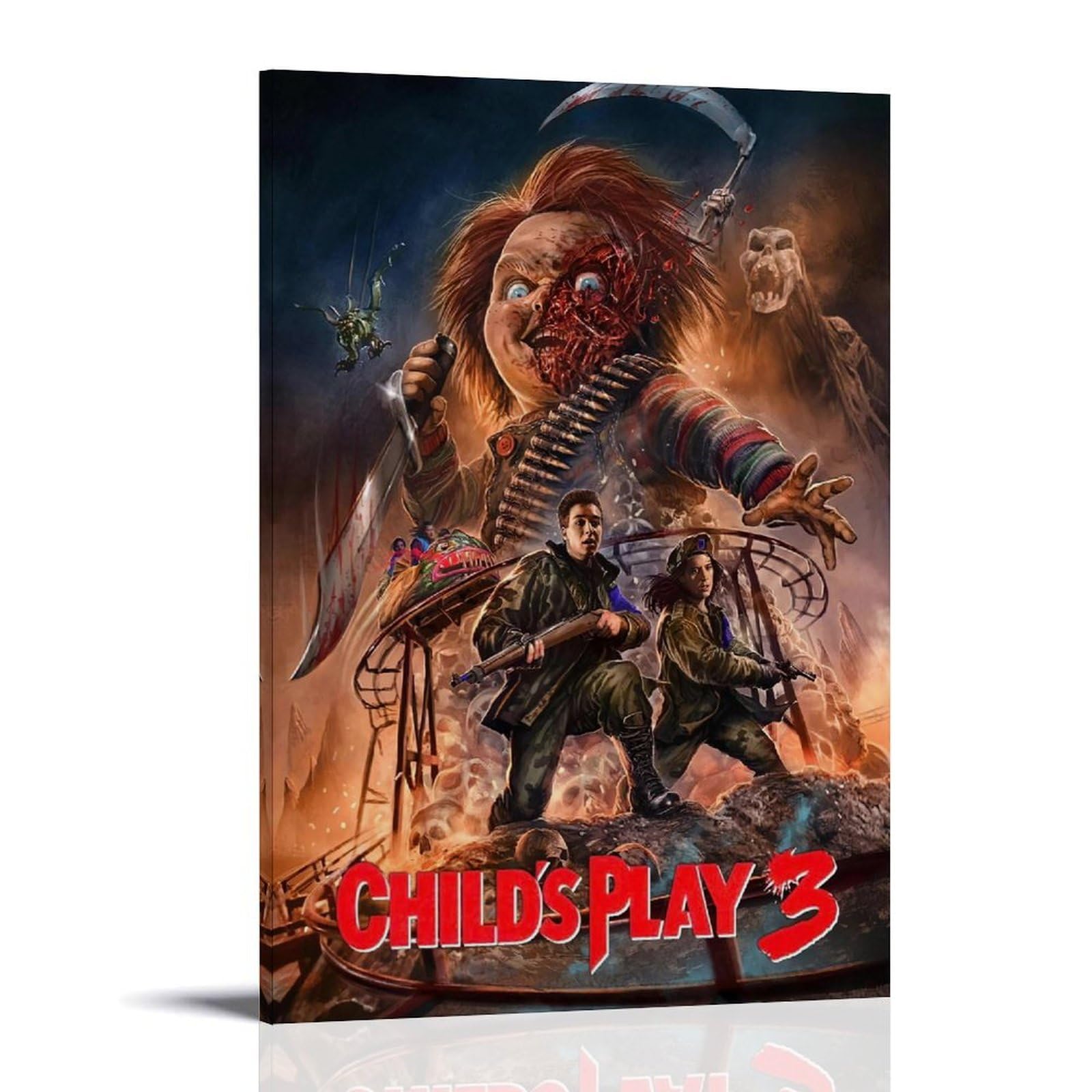 Amazon.co.jp: チャイルドプレイ3 1991 映画ポスター ポスター