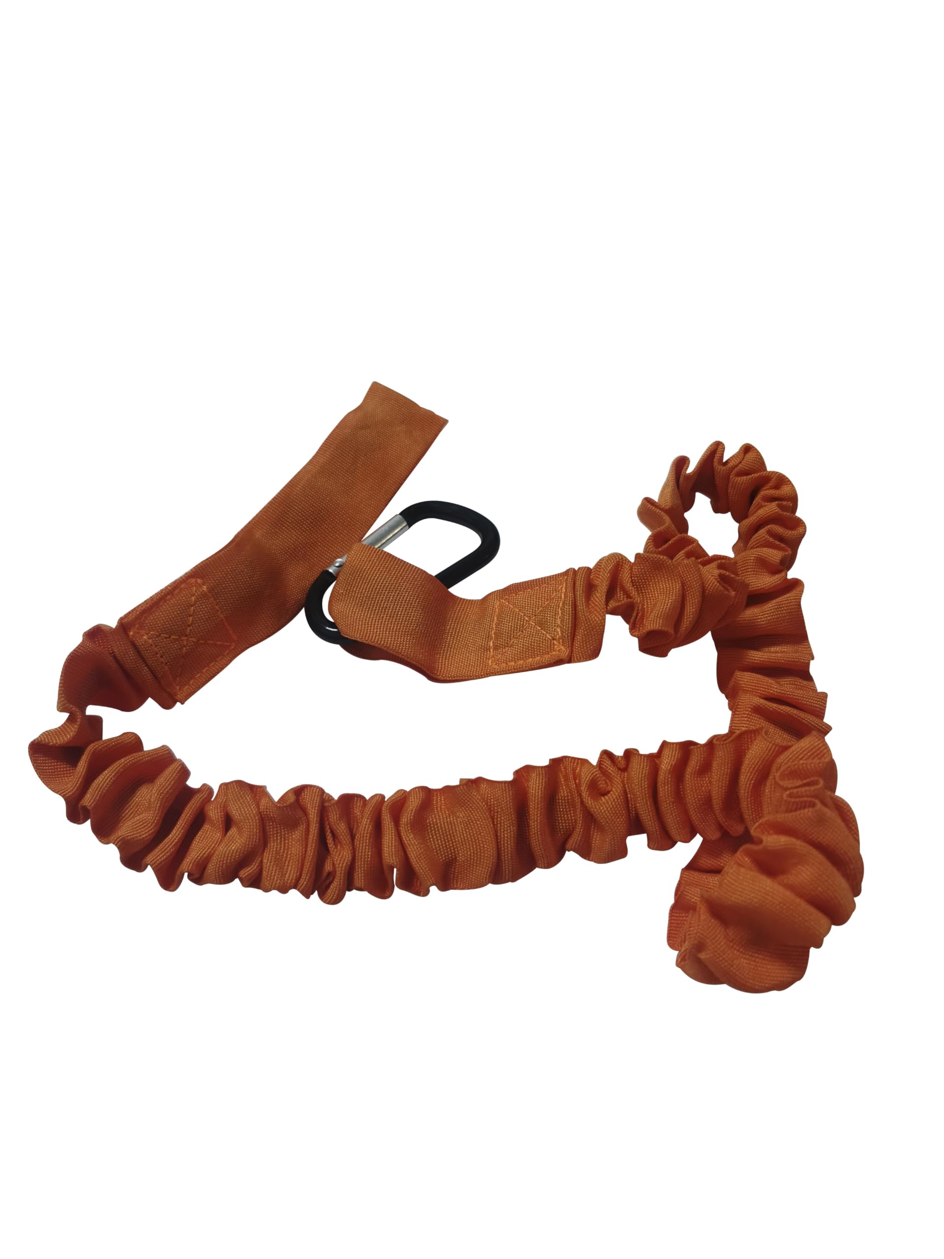 Emmui orange SUP Kayaking Accessories Stretchable Safety Kayak Paddle Strap for kayak paddles, fishing rods and many other items That need to be fastened to The boat.