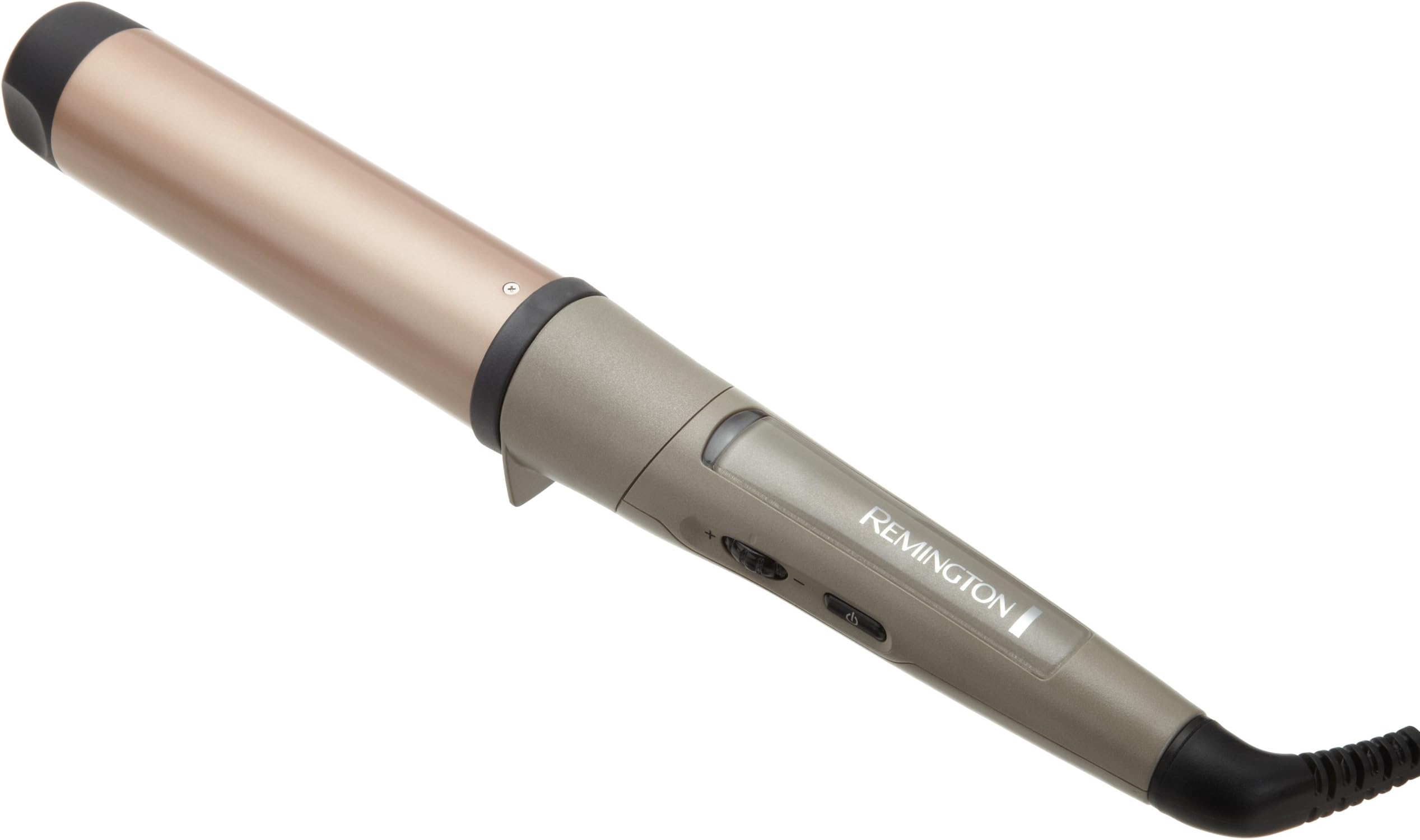Remington CI5338 Keratin Therapy Curling Wand, 1 1/2 Inches, Brown