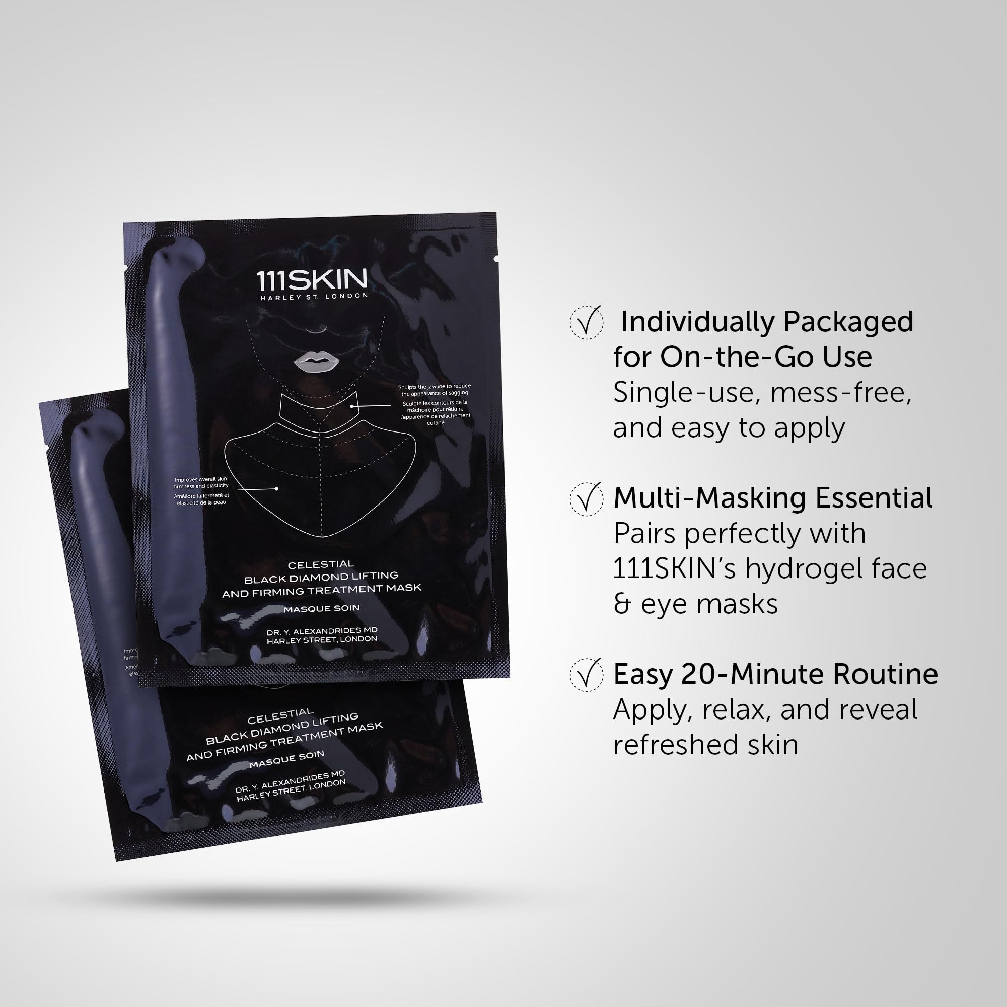 Amazon.com : 111SKIN Black Diamond Lifting & Firming Neck Mask