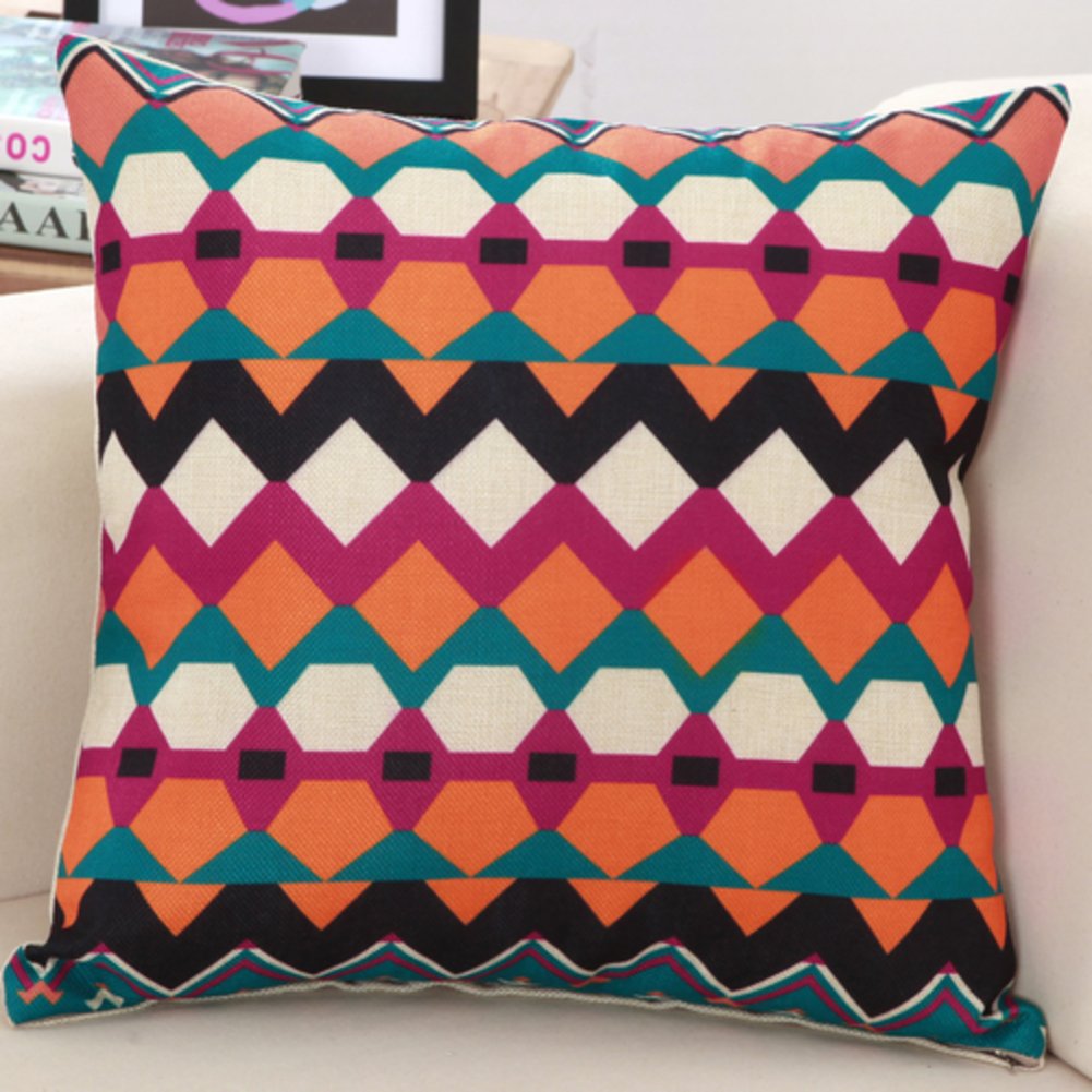 Coussin simple et moderne 45x45cm oreiller de sieste bureau et voiture