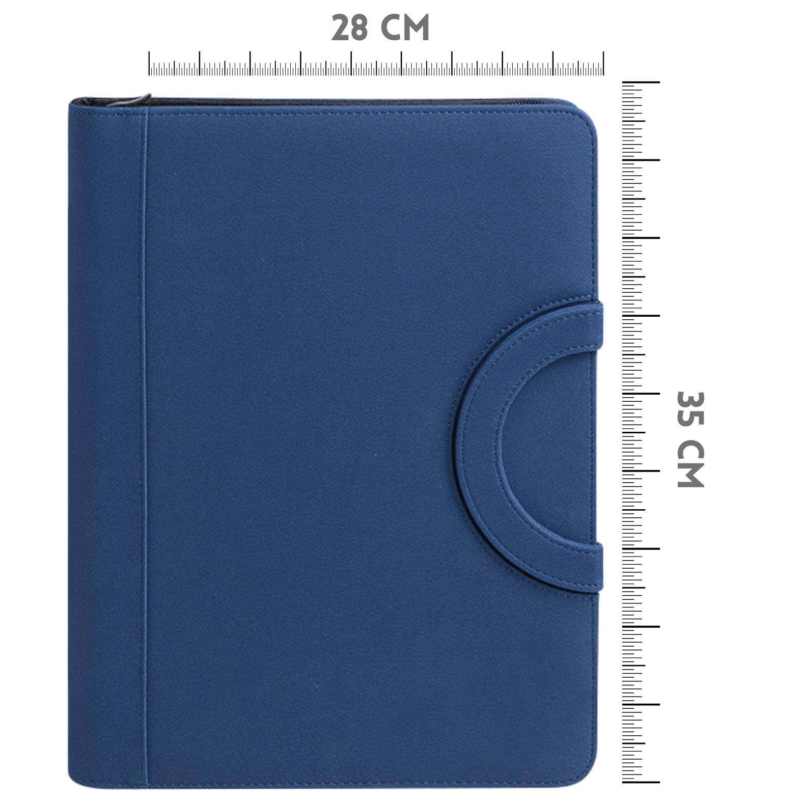 Cartella Multitasche Professionale da Ufficio Personalizzata con Stampa Nome, Frase o Logo - Portadocumenti Elegante - Organizer Conferenze Idea Regalo PH292