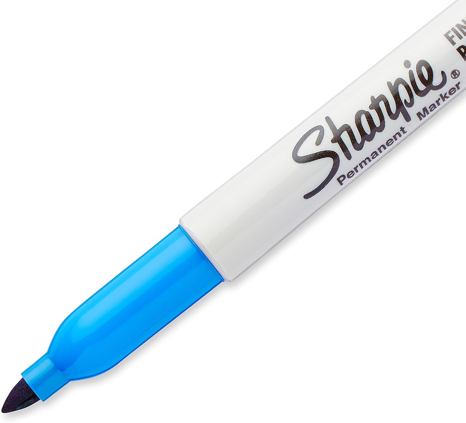 Sharpie Fine Point Permanent Markers, Techno Blue, 1 Count