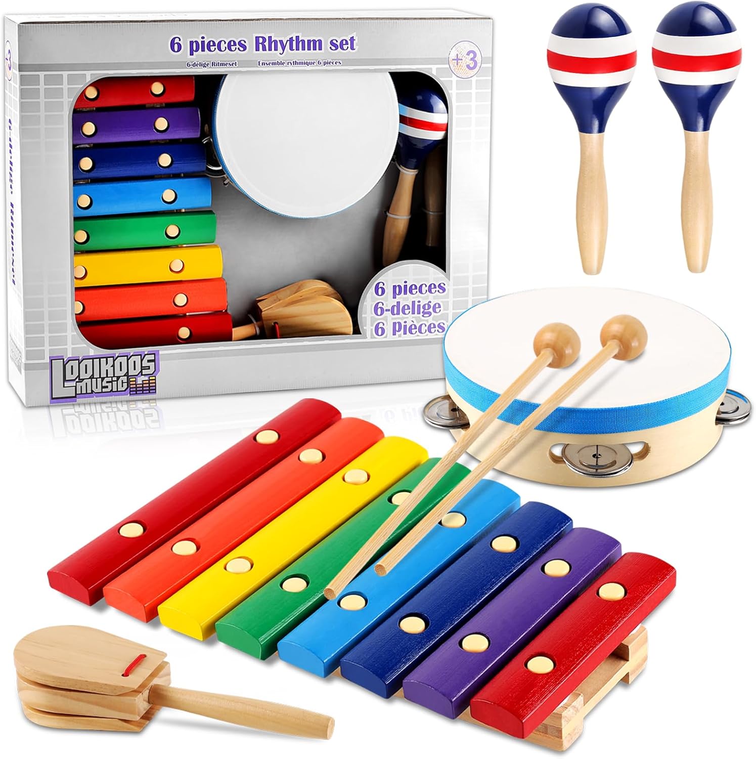 Conjunto de Instrumentos Musicales para Niños B