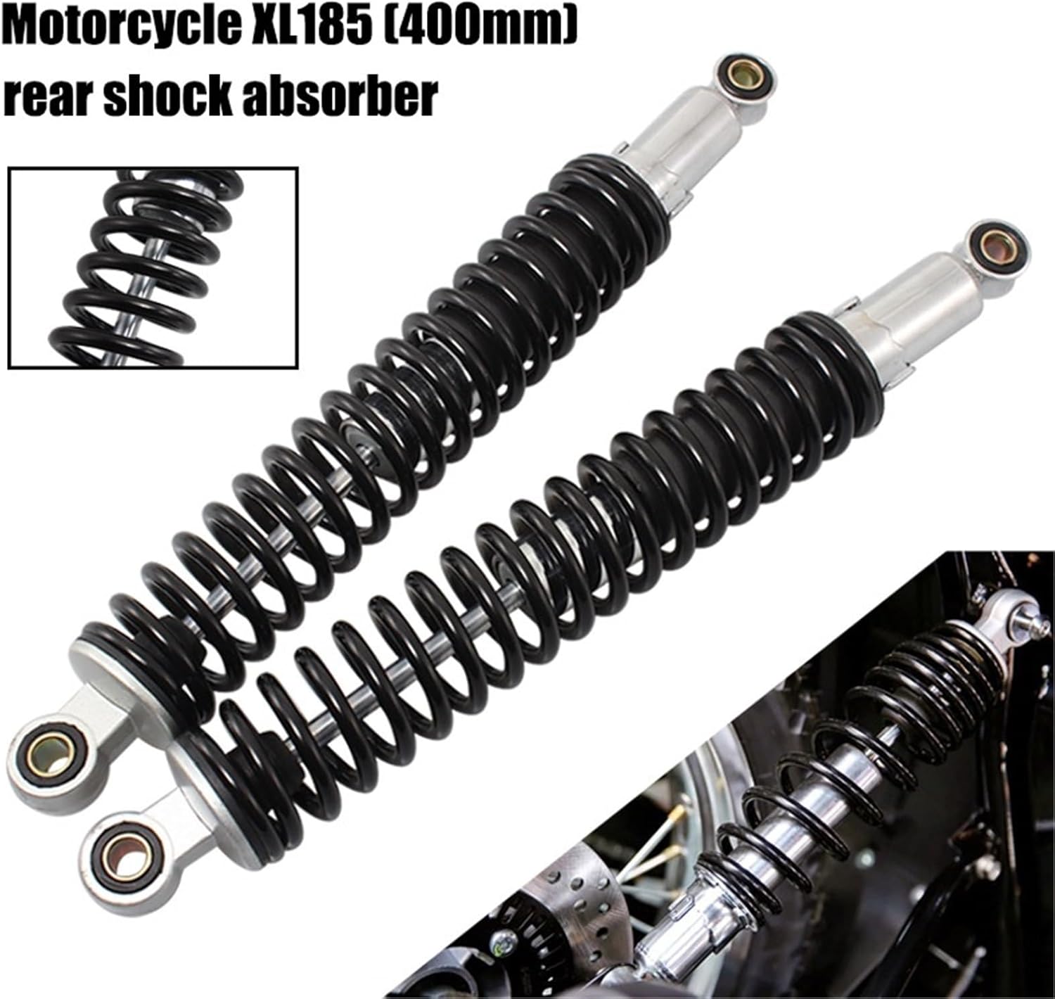 オートバイアクセサリー エアショックアブソーバー リアサスペンション