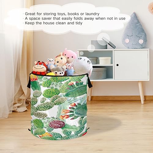 Miniatura 6 de stuff Decorations foldable foldable storage baskets for sheet Western Cactus Plant Green Mexicana,mueble para zapatos organizador