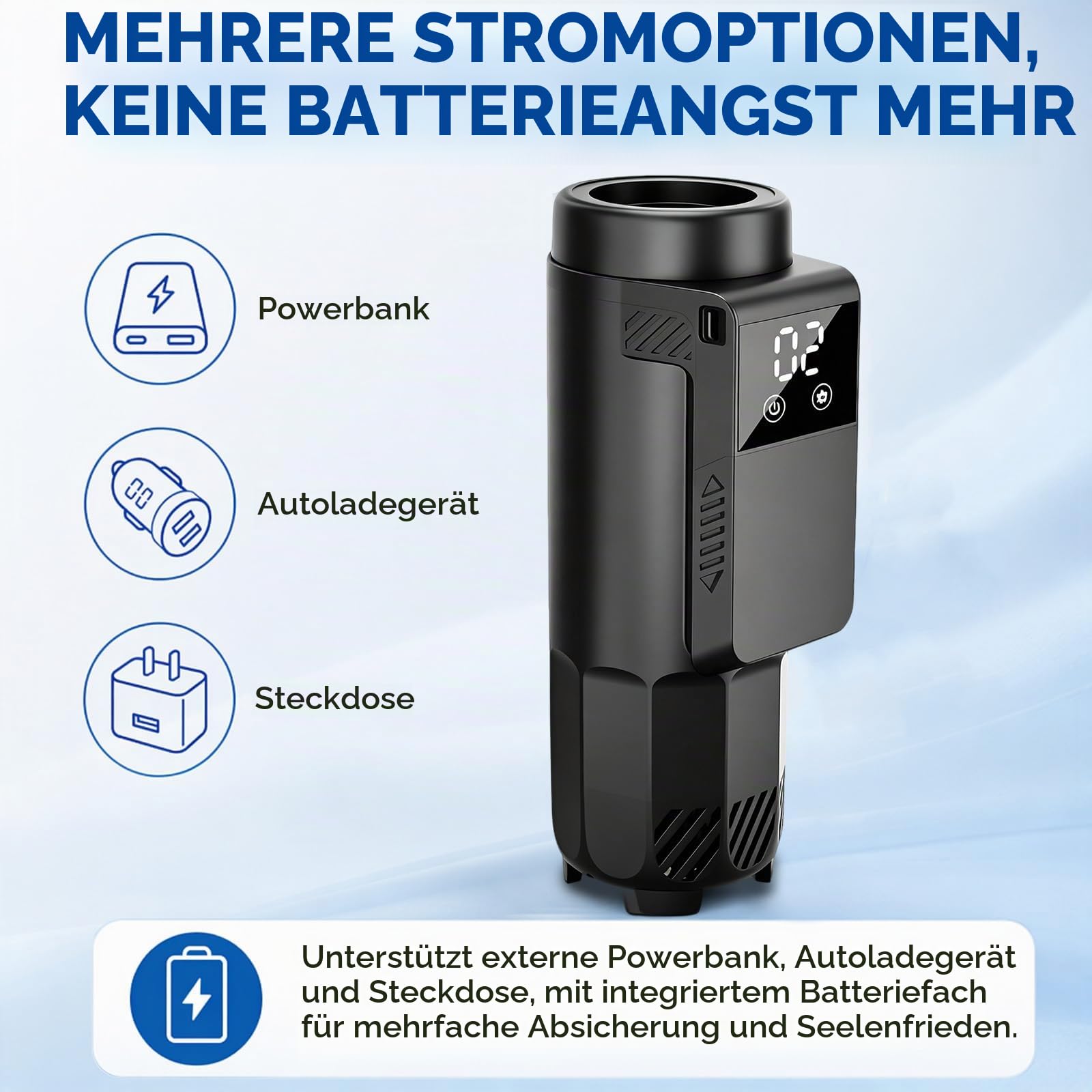 Insulin Kühltasche elektrisch USB Medikamenten Kühltasche für 7 Insulinpens Reise 0-18°C Temperaturkontrolle Mini Kühlschrank für Diabetiker Medikamente Box Diabetikerbedarf unterwegs Tragbar