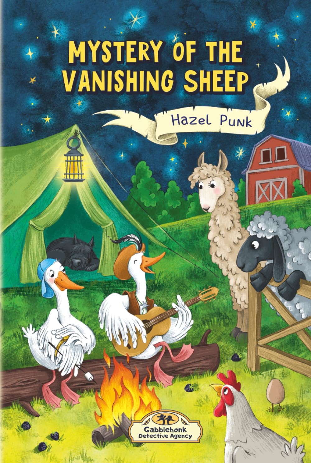 Mystery of the Vanishing Sheep: A Funny Animal Detective Chapter Book for Ages 6–9 (Book 3) (Gabblehonk Detective Agency)