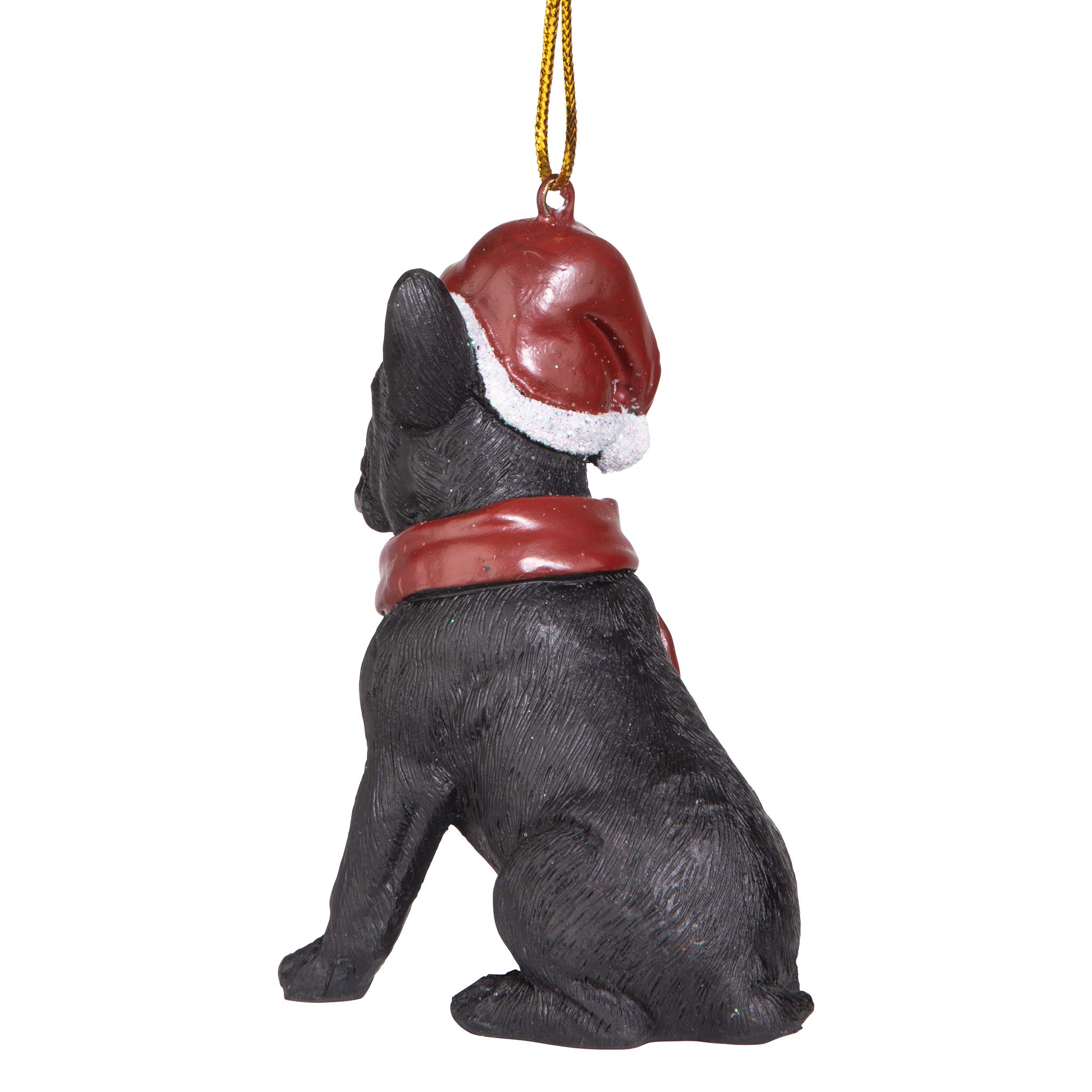 Christmas Ornaments - Xmas French Bulldog Holiday Dog Ornaments - Christmas Decorations, Full Color - Image 4