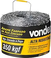 Arame Farpado 250kgf 500 metros - Vonder