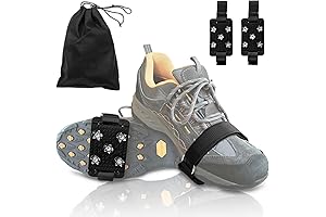 Crampon Shoe Ice Cleats for Anti-Slip Trekking