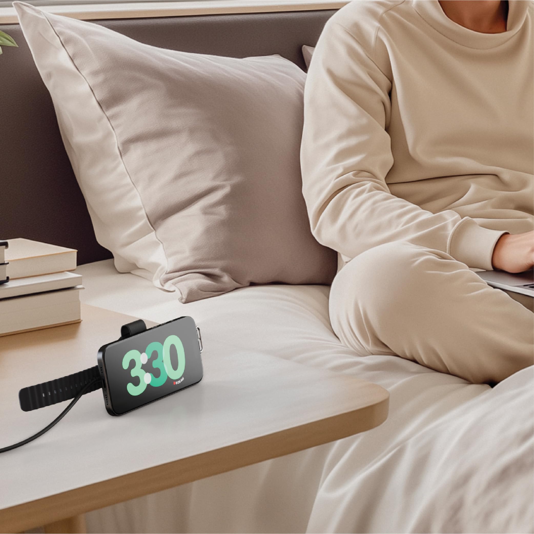 SATECHI OntheGo™ faltbares 2-in-1 Qi2 Ladegerät, 15 W, Schwarz | Kabelloses Reiseladegerät für iPhone 12–17 & Apple Watch, 15 W/5 W, 𝗼𝗵𝗻𝗲 𝗡𝗲𝘁𝘇𝘁𝗲𝗶𝗹 – 𝗺𝗶𝗻. 𝟯𝟬 𝗪