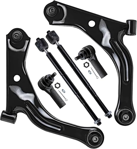 Miniatura 214 de Detroit Axle - Kit de brazos de control AWD para cargador Chrysler 300 Dodge Challenger Magnum, 2 brazos de control superiores delanteros con rótula
