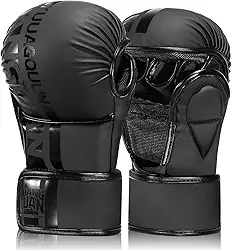 Luvas MMA de palma aberta, luvas de luta e luta, artes marciais para homens e mulheres, esportes de combate, MMA, boxe, muay thai, kickboxing