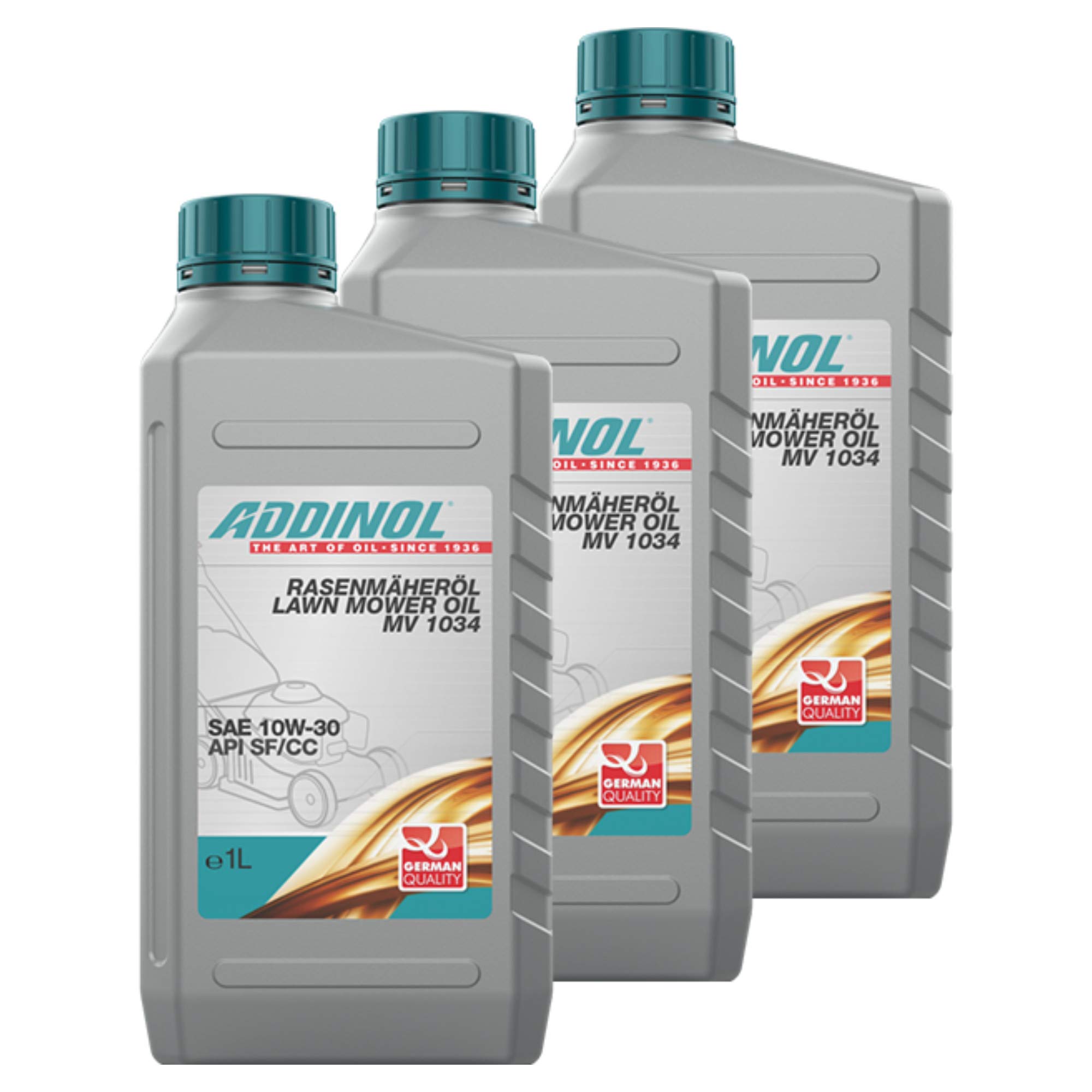 Addinol 3X Rasenmäheröl Lawnmower Lawn Mower Oil 10W-30 Mv 1034 1L 72102307