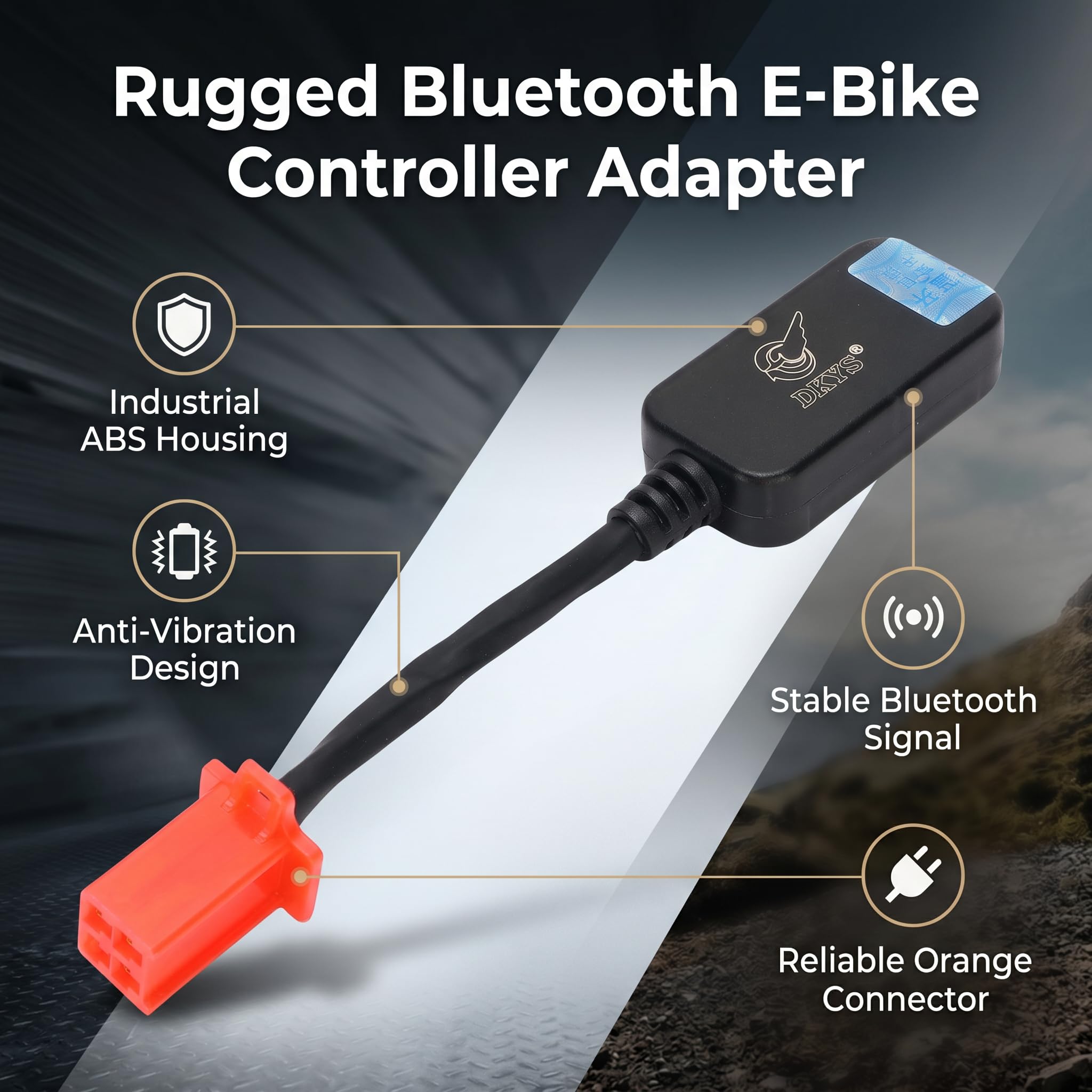 Contrôleur de Dongle Bluetooth Programmable, Calibrage en Temps Réel, Alerte de Défaut, Contrôle APP, Adaptateur sans Fil, pour FarDriver ESC