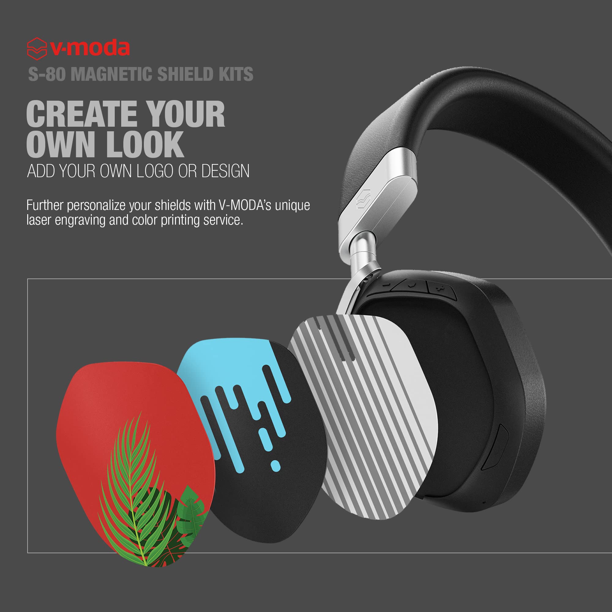 Amazon.com: V-Moda S-80 Magnetic Shield Kits (OV3) | Easy to