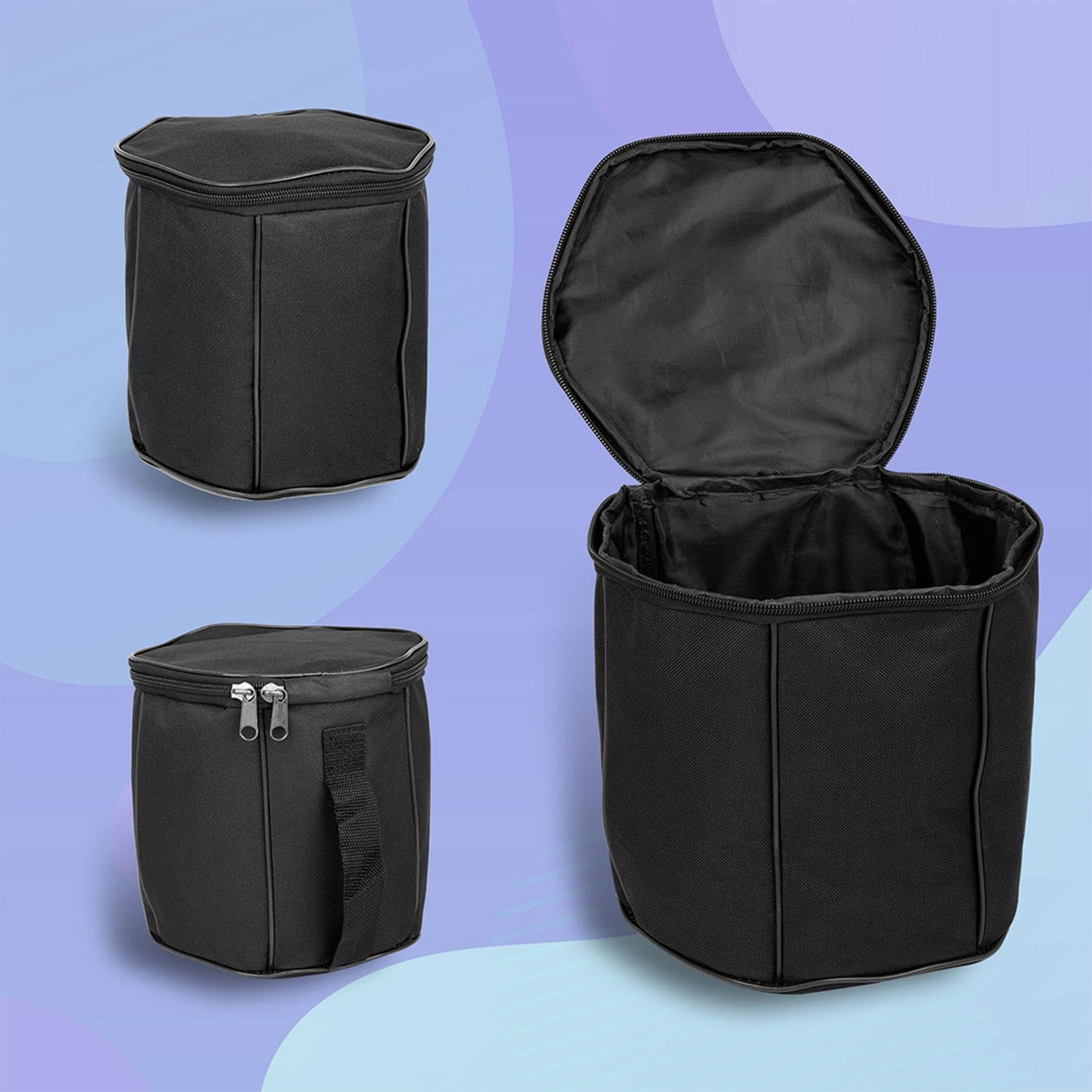 Funda de acordeón, bolsa de transporte de tela Oxford para piano bajo, bolsa grande con cremallera para acordeón, almacenamiento profesional para conciertos para el hogar, viajes y escuela, 8.27 x