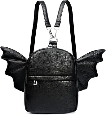 Women Fashion Mini Backpack Purse | Detachable Bat Angel Wing Shoulder Bag