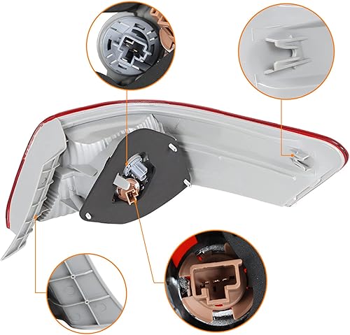 Miniatura 5 de munirater 1 paquete de repuesto para lámpara de freno trasera izquierda para Camry 2007 2008 2009 lado del conductor