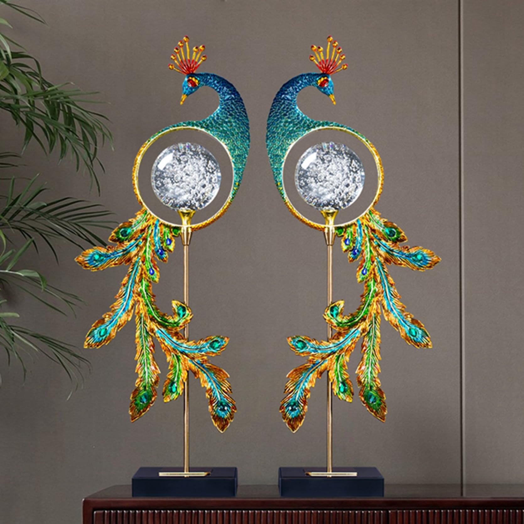 置物 孔雀 クジャク インテリア 贈り物 【公式通販】