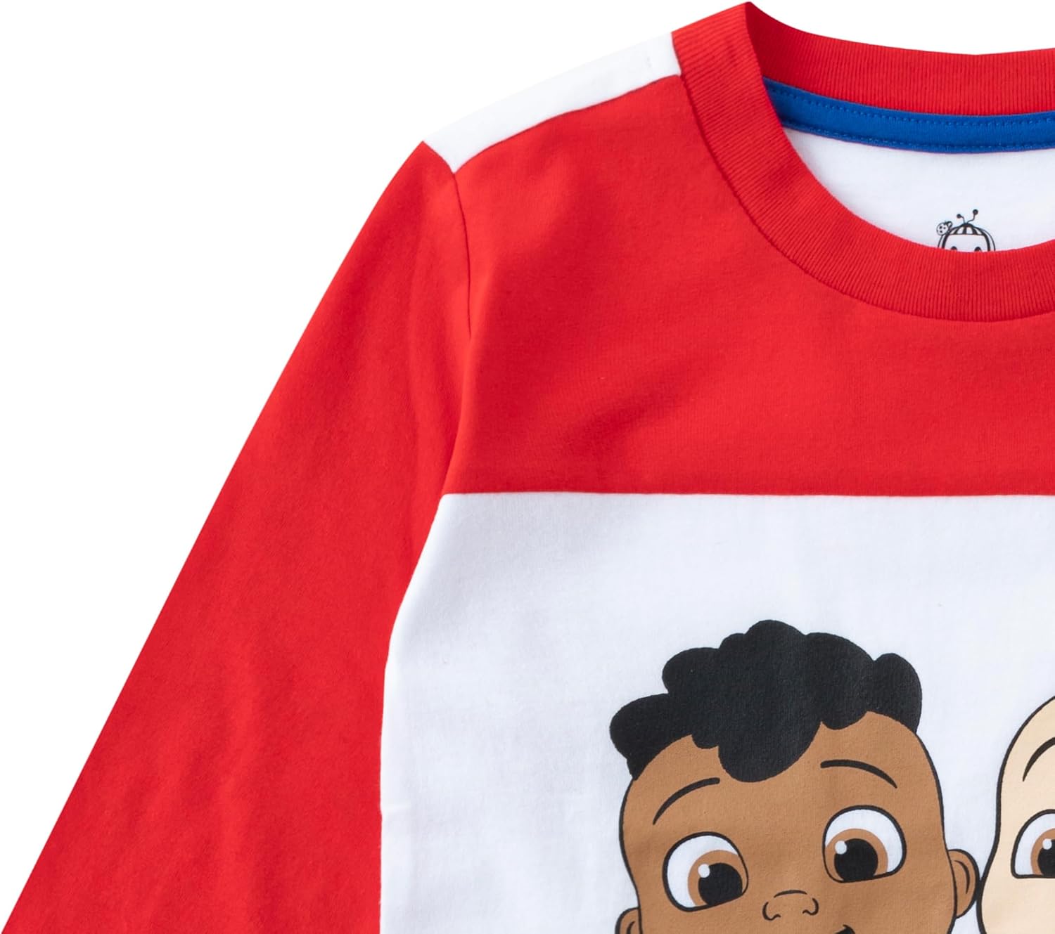 CoComelon Boys 2 Pack Long Sleeve Shirt for Toddlers