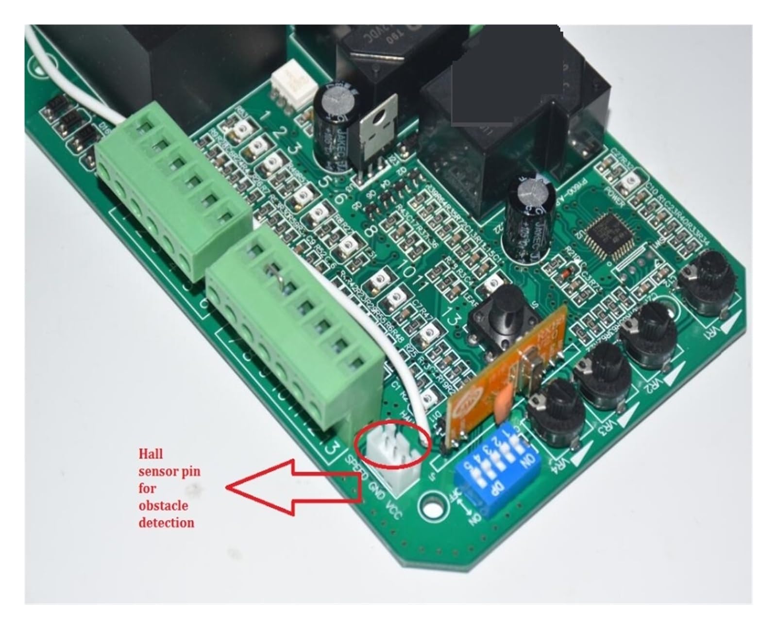 Elektrischer TüRöFfner, Universal-Version Schiebetor-Motoröffner, Motherboard-Karte, ersetzte Platine, 433,92 MHz, Rolling-Code-Fernbedienung(4 remote control kit)