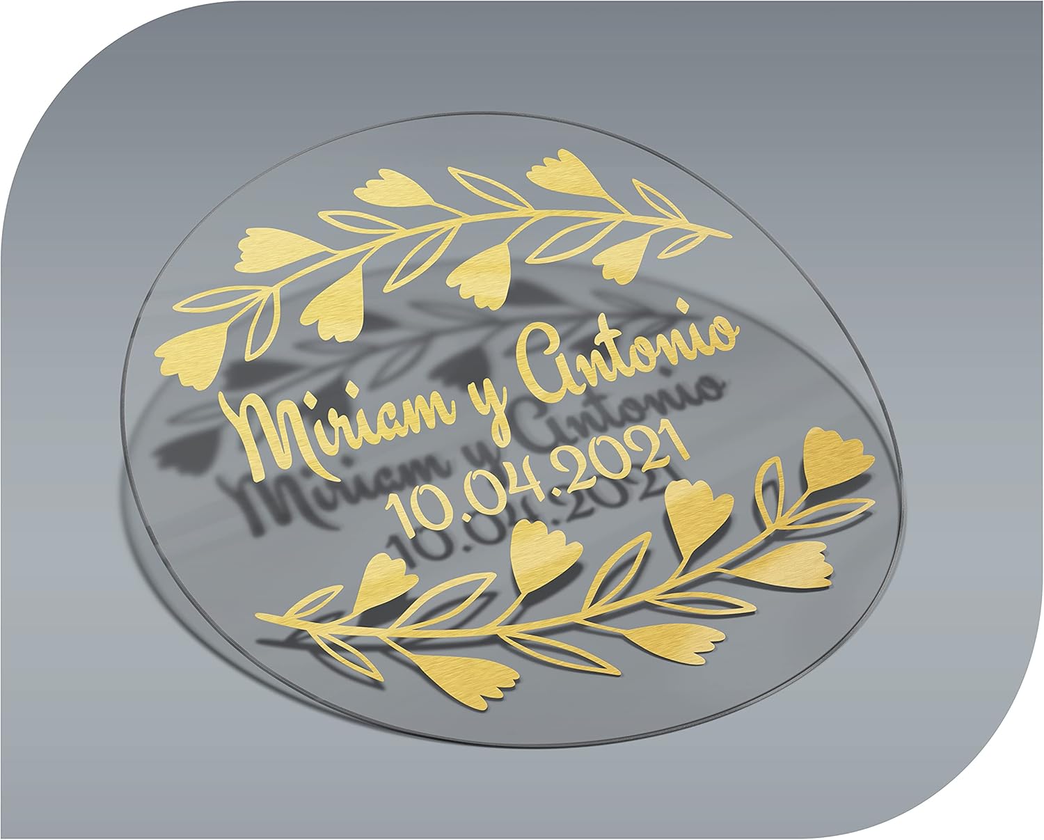 100 PC Matrimonio Personalizzata Regalo Del Favore Da - Foto 10