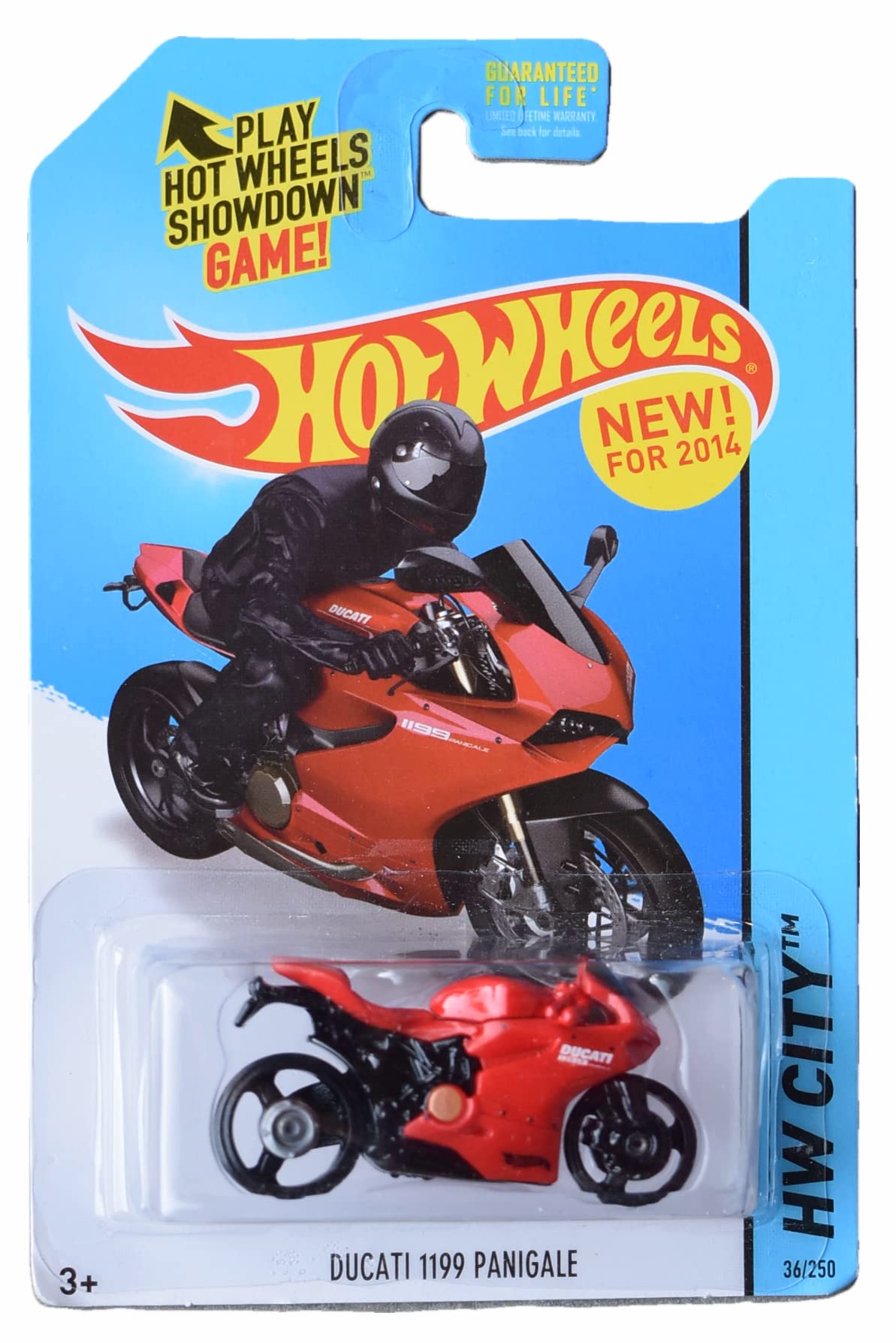 Hot Wheels Ducati 1199 Panigale - City 36/250 - red
