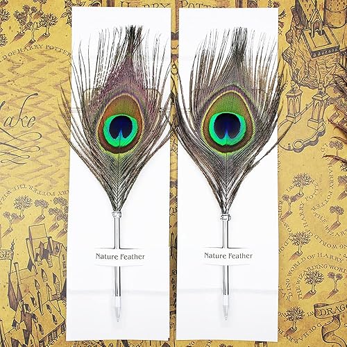 Miniatura 9 de OPENDGO Bolígrafo de plumas, tinta negra, vintage, pluma de pluma, chapado refinado, bolígrafo para escritura escolar, regalo de boda, bolígrafo de