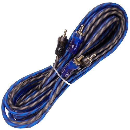Miniatura 4 de Kit completo de cableado Gravity de calibre 0 de 5000 vatios, amplificador PK1 0 Ga azul, 250 A + fusible de 300 A incluido, perfecto para