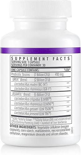 Miniatura 3 de Biote Nutraceuticals - vH Balance - Salud Vaginal + Apoyo Microbioma (30 Cápsulas)