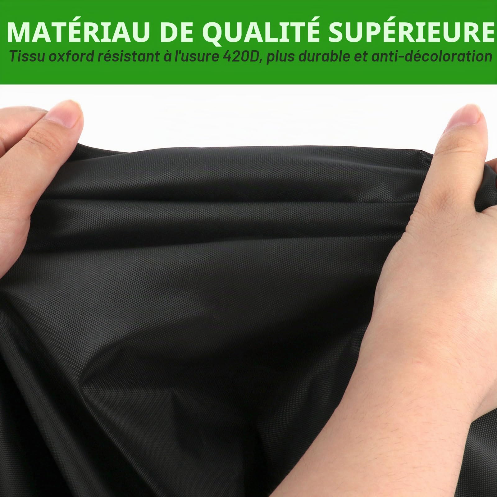 Housse imperméable et anti-poussière pour protéger les congélateurs verticaux/réfrigérateurs à boissons - Convient à la plupart des congélateurs de 8 à 12 cubes (61 x 76 x 170 cm (l x P x H)