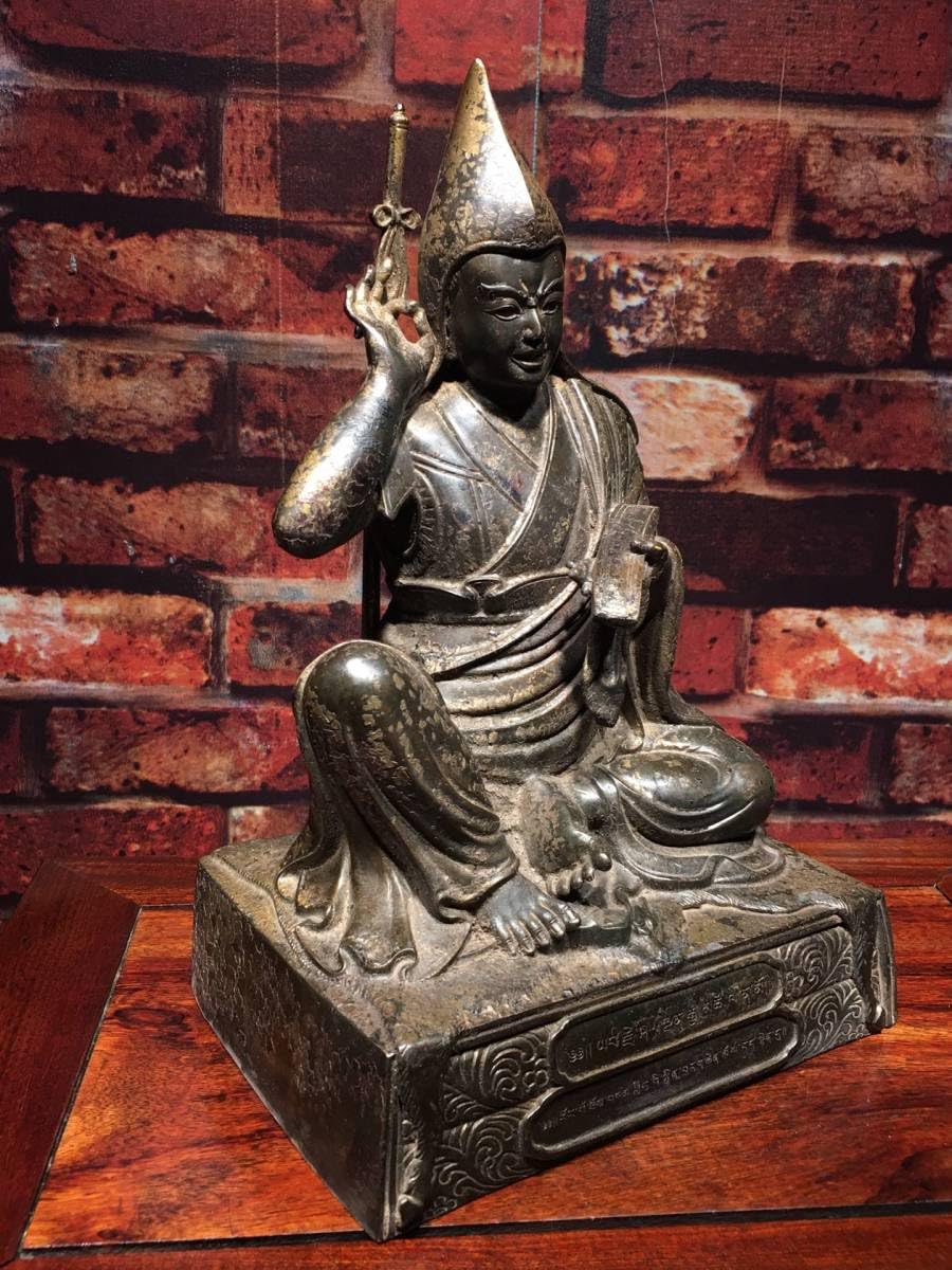 Amazon.co.jp: 3952Z.A 多宝閣 仏像 仏教美術 真鍮の仏像です 中国骨董