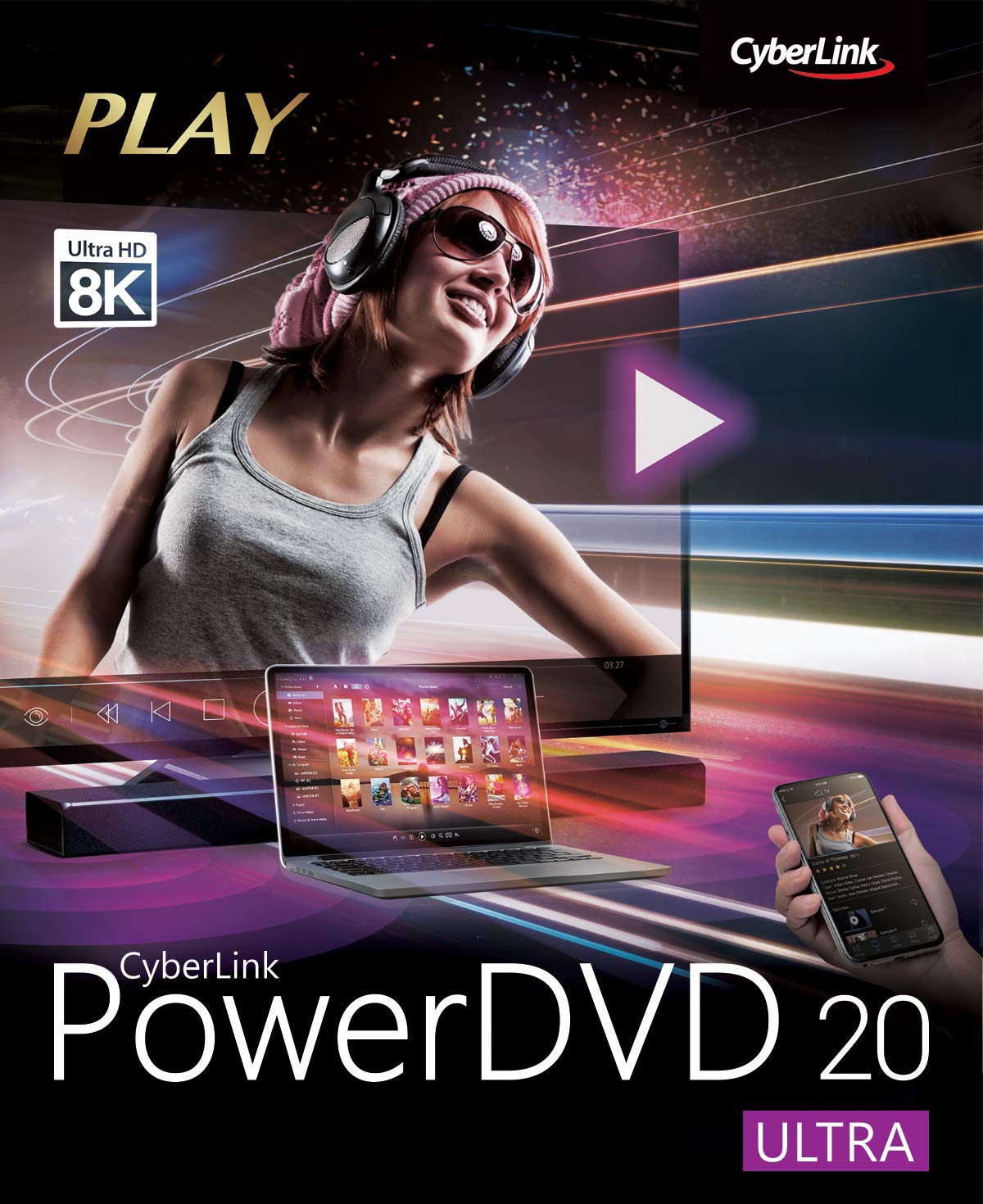 CyberLink PowerDVD 20 Ultra Código de activación PC