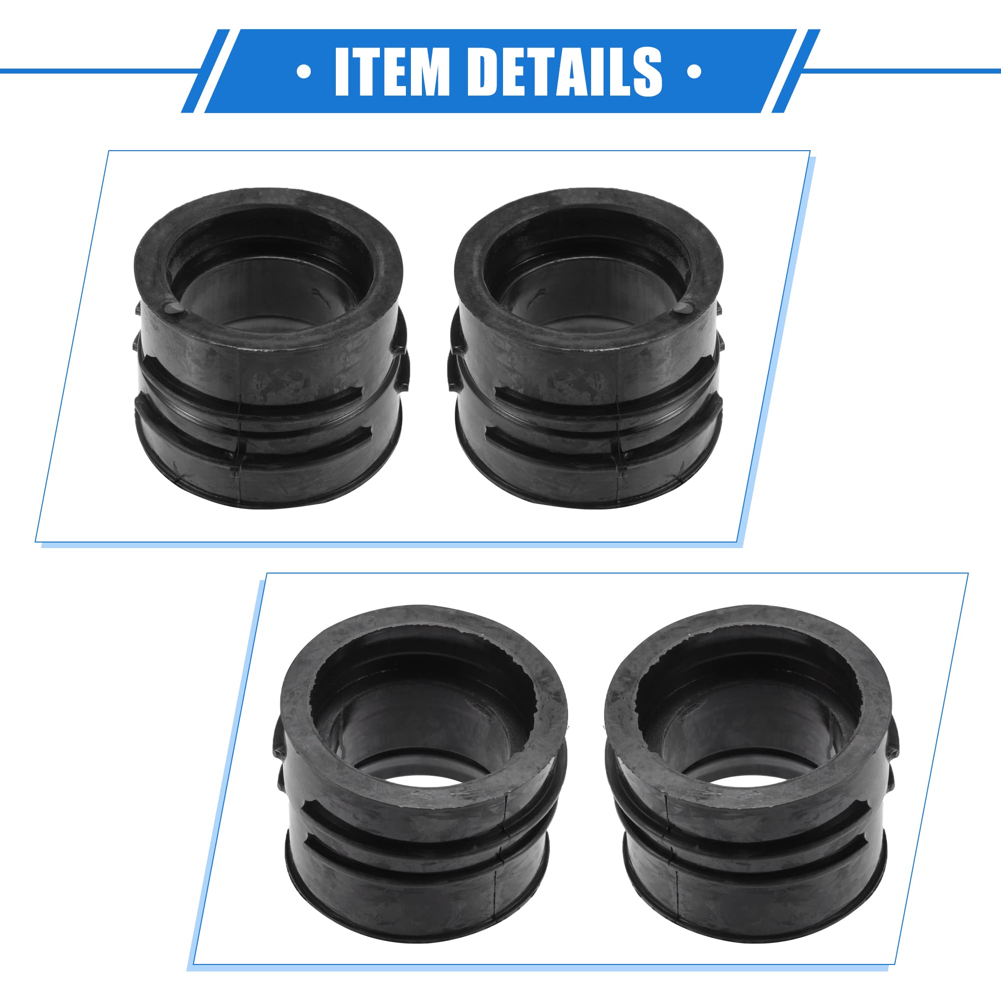 Amazon.com: VekAuto Carburetor Intake Manifold Boot Kit Compatible