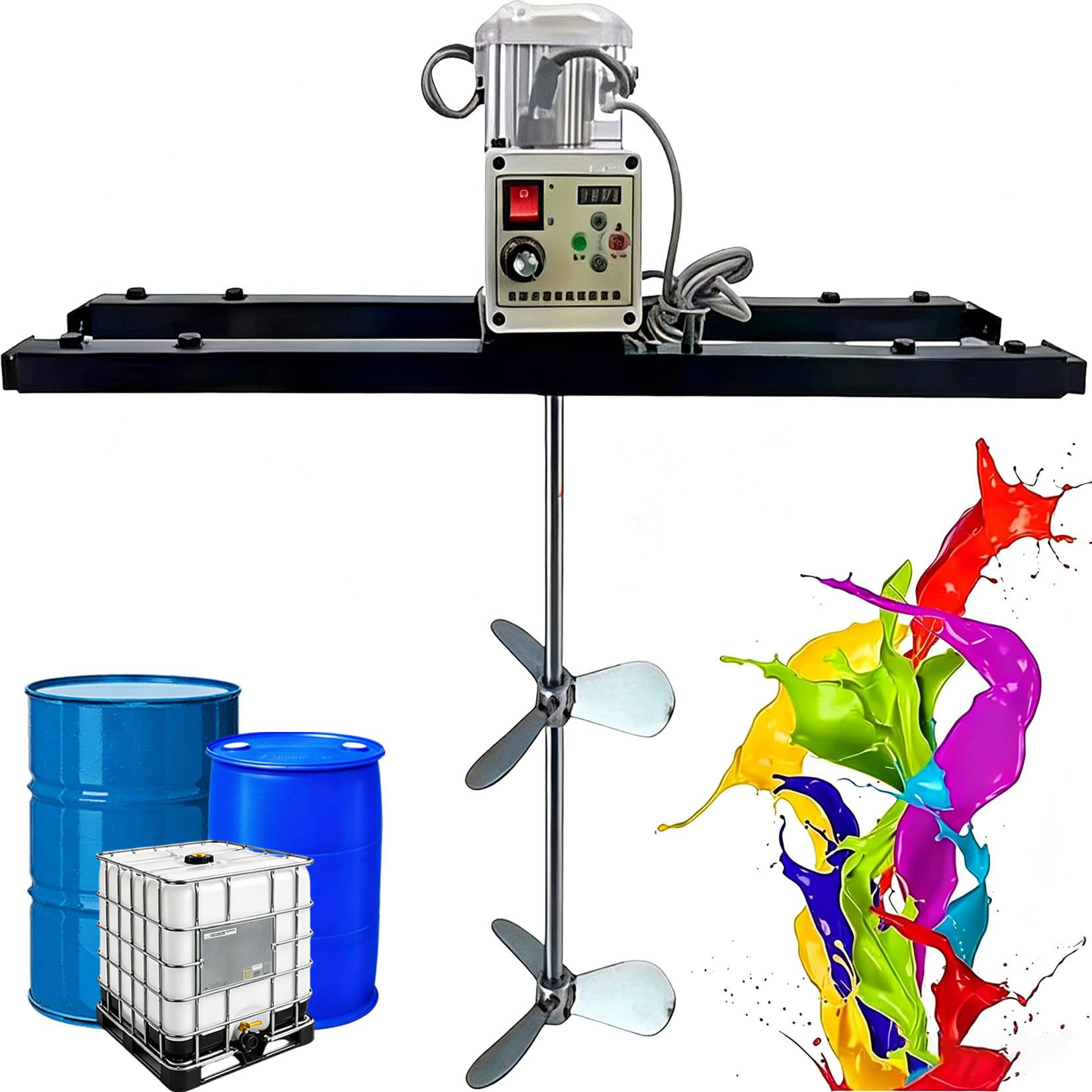 GerCxxly IBC Tote Mixer Agitator,2100W Electric Paint Mixer B