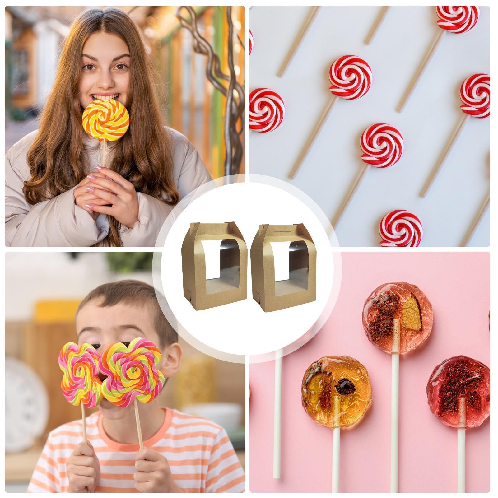 12 Scatole Bianche Per Cake Pops Con 18 Fori E Finestrella - Portatili Per Feste, Matrimoni E Compleanni