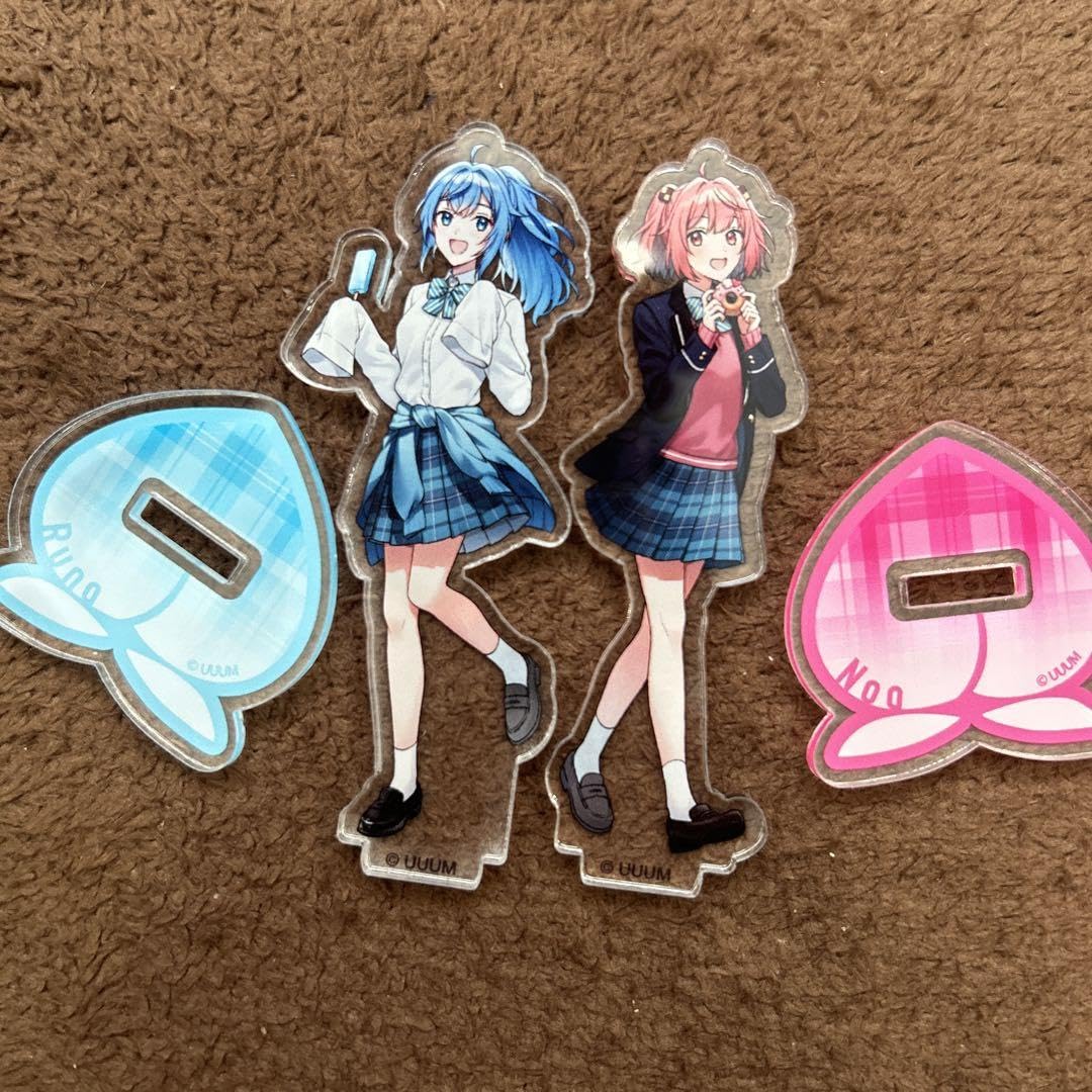 カラフルピーチファミマコラボ　るなアクリルスタンド Amazon.co.jp: カラフルピーチ からぴち ファミマ アクリル