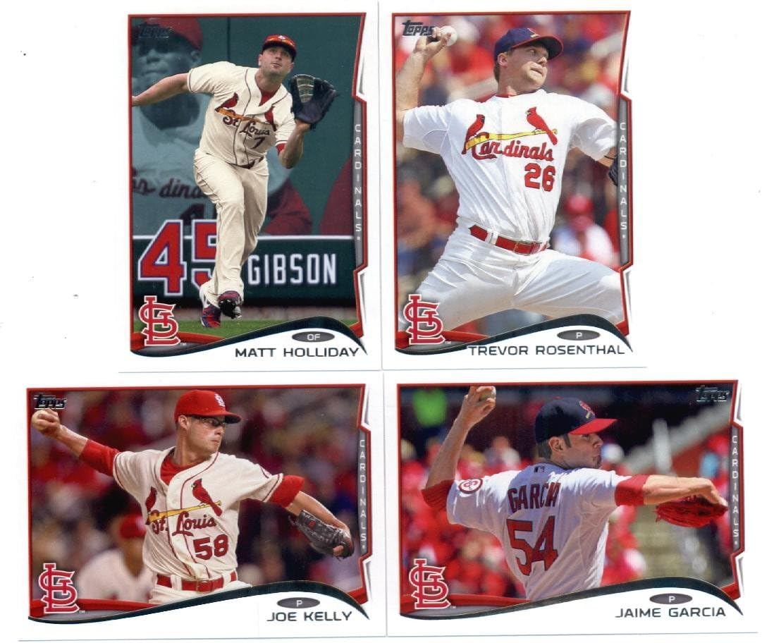 2014 Topps St. Louis Cardinals Complete (Series 1 & 2) Baseball Cards SEALED Team Set (20 Cards)