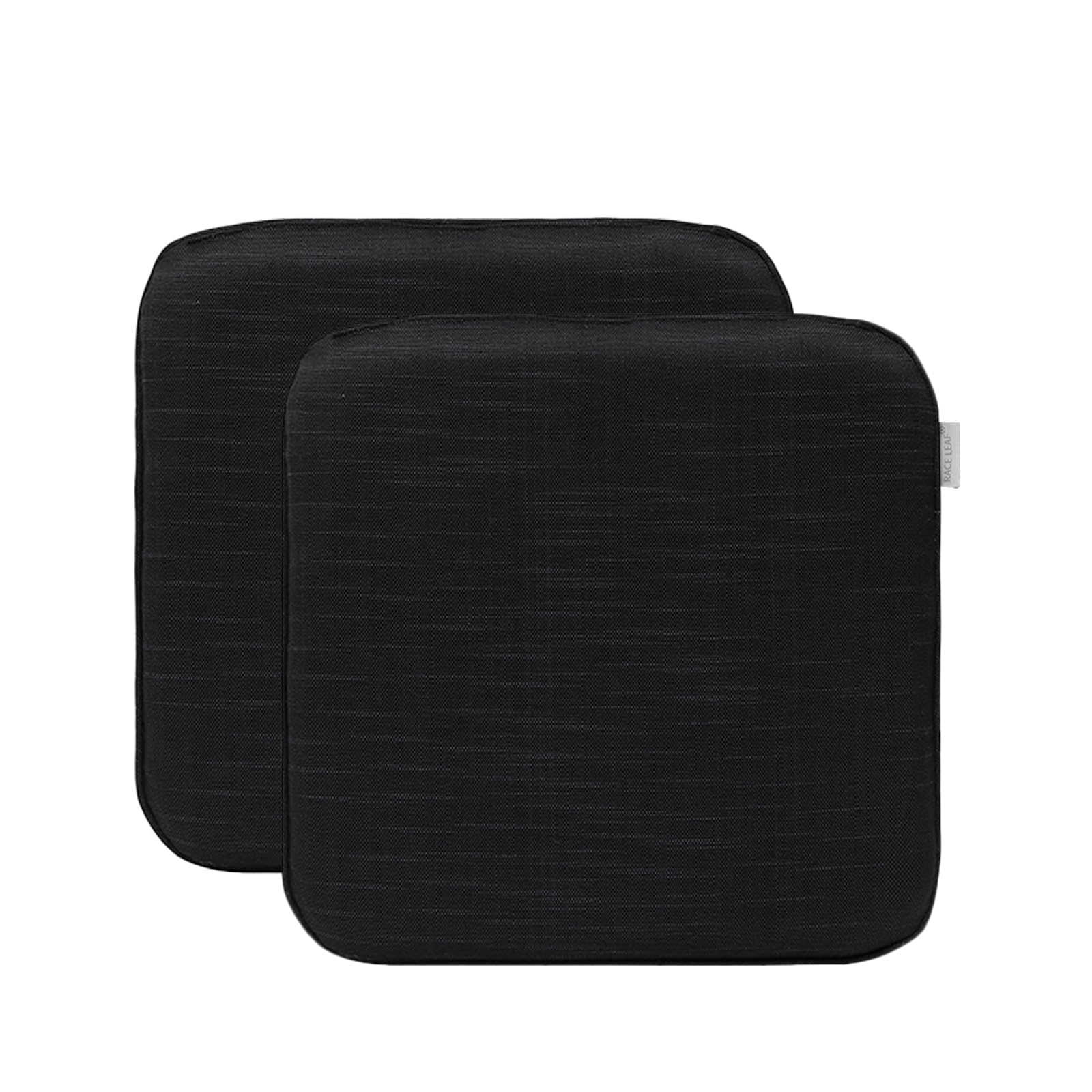 RACE LEAF Memory Foam Stuhlkissen mit Rutschfester Unterseite und Wasserabweisendem Bezug, Komfort Kissen für Gartenstuhl, Büro, Esszimmer und Zuhause