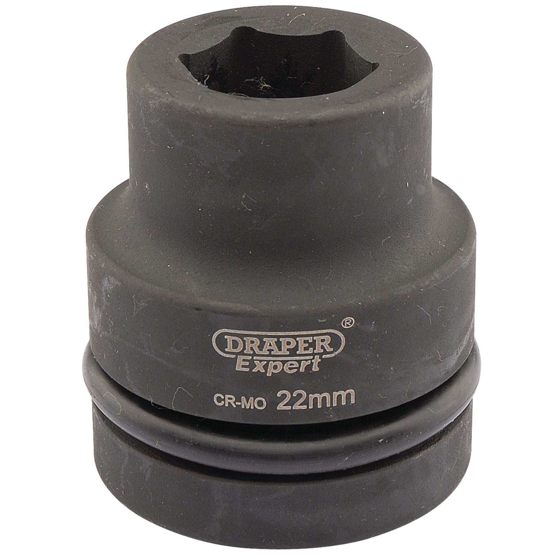 Draper Expert 1" Drive Hexagon Impact Socket Metric 1" 22mm