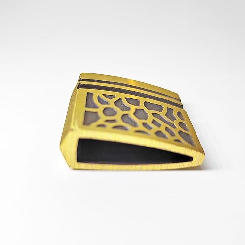 Miniatura 2 de Espada samurái de latón, virola Habaki para Katana japonesa Wakizashi Tanto espada accesorios de espada de bricolaje (latón-2)