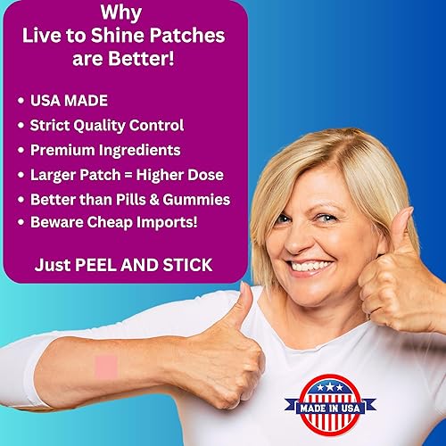 Miniatura 5 de Paquete de parches de resveratrol y magnesio  2 paquetes  Antioxidante natural antienvejecimiento, más alivio del estrés y los músculos  Suministro