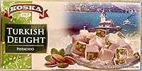 Vista 1 de Delicia turca con pistacho, Koska, 17.63 oz (500 g), Fistikli Lokum