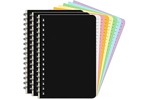 Vibrant 3-Pack Notebook: Color-Coded for Clarity and Fun