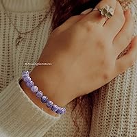 Vista 259 de Amazing Gemstone Crystal Bracelet for Women Men's Gifts - Protection Healing Crystal Bracelet - 8mm Gemstone Beaded Adjustable Bracelet Pulseras
