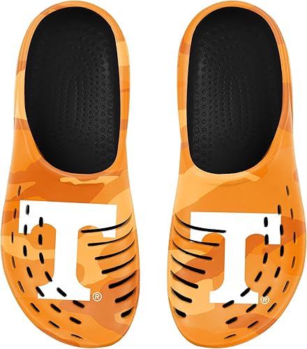 Miniatura 32 de FOCO - Sandalias de agua de jardín con logotipo de equipo de la NFL, para hombre Camuflaje tonal,logotipo grande de bloque