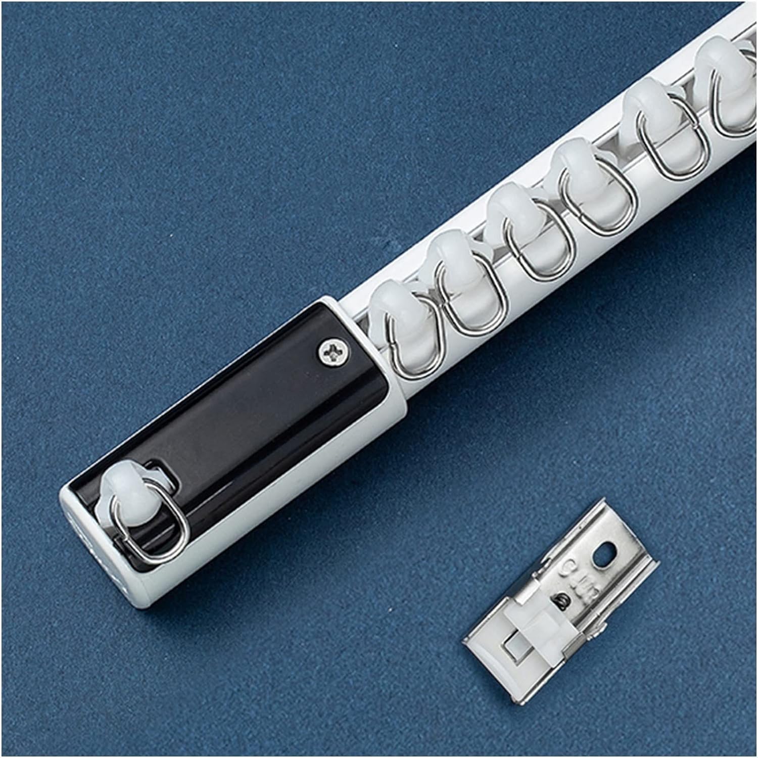 Ceiling Curtain Track For Windows 1m To 5m - Aluminum Rail System Curtains, Drapes & Room Dividers Easy Install Kit for Home Decor